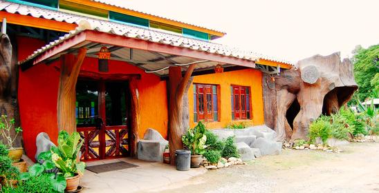 Cave Cliff Tarzan River Kwai Resort