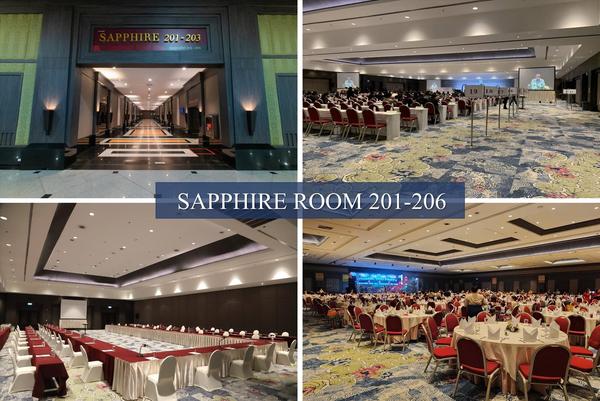 Sapphire 201-206 (2nd floor)