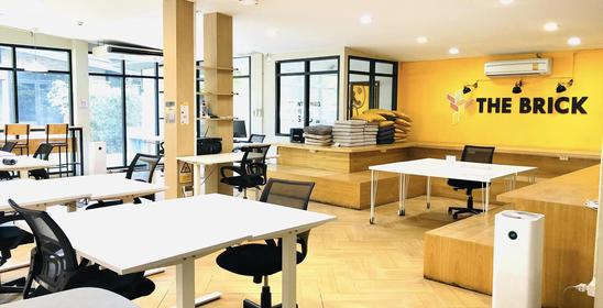 the brick startup space