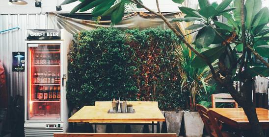 Home milk coffee bar