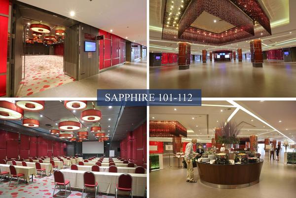 Sapphire 101-112 (1st floor-Red Zone)